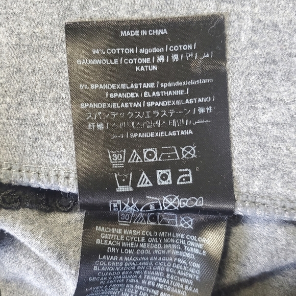 GUESS Grey High Waisted Rutched Leggings - Picture 5 of 6